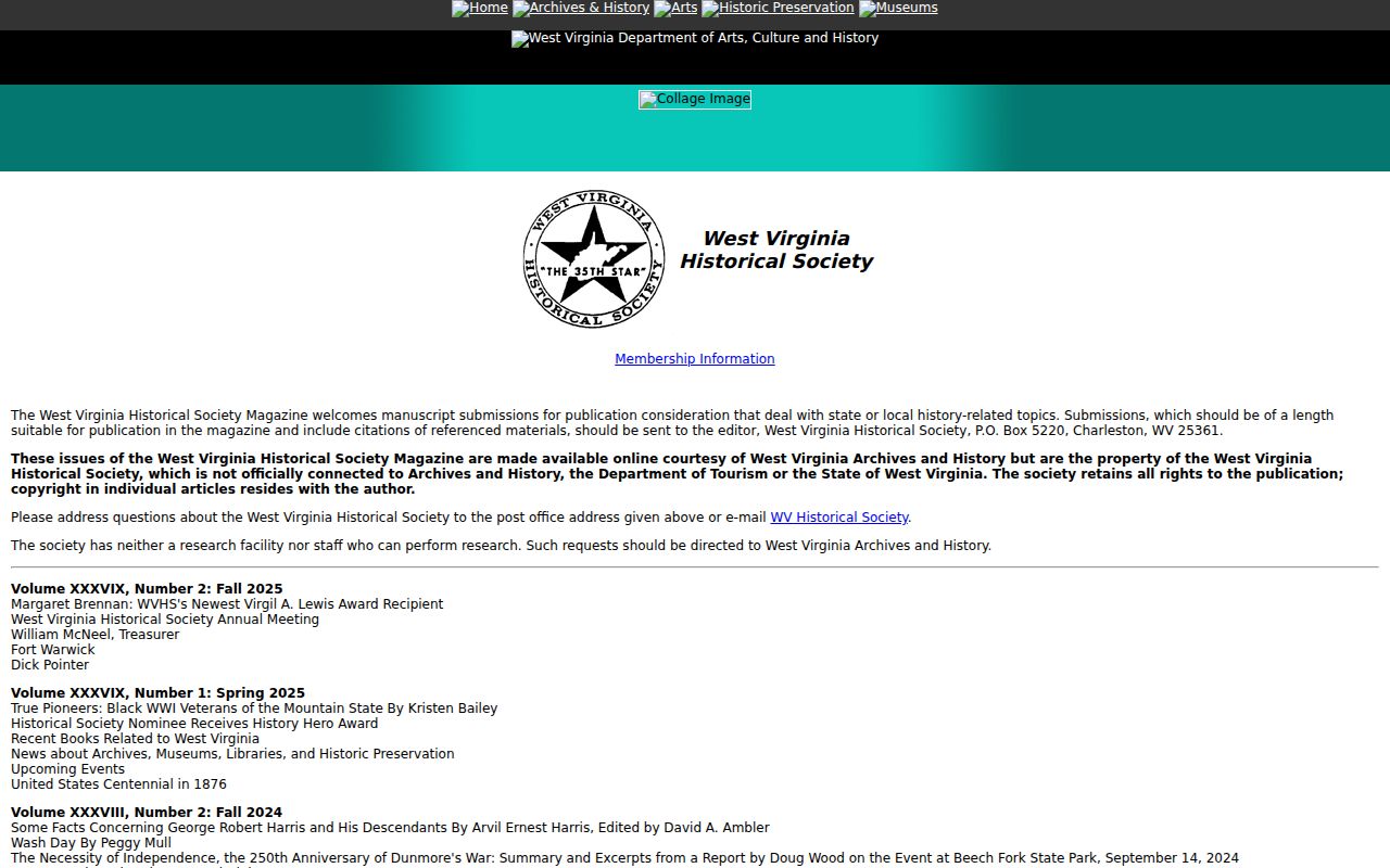 Charleston city directory West Virginia Historical Society resource